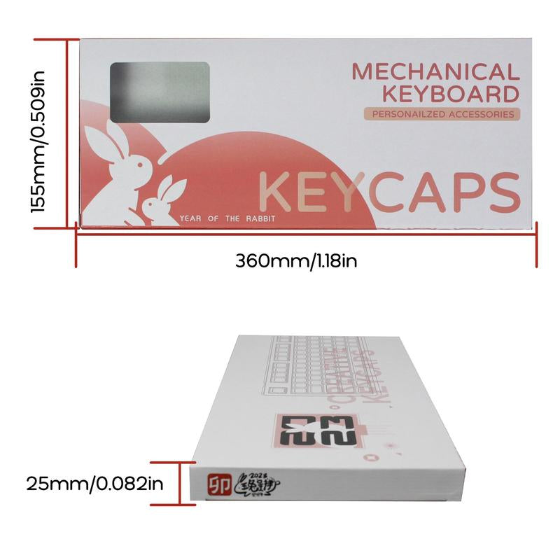 133 Key Spring Outing Theme Keycap (Without Keyboard), 1 Set Decorative PBT Keycap, Mechanical Keyboard Keycap, Non-Keyboard Keycap, Peripherals & Accessories